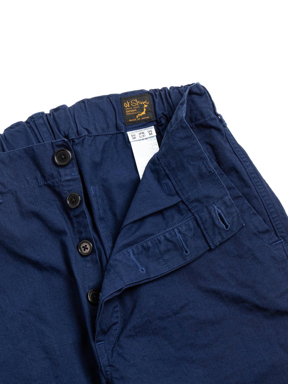 (LOT&ndash;5000) ORIGINAL HERRINGBONE FRENCH WORK PANT BLUE - Image 2
