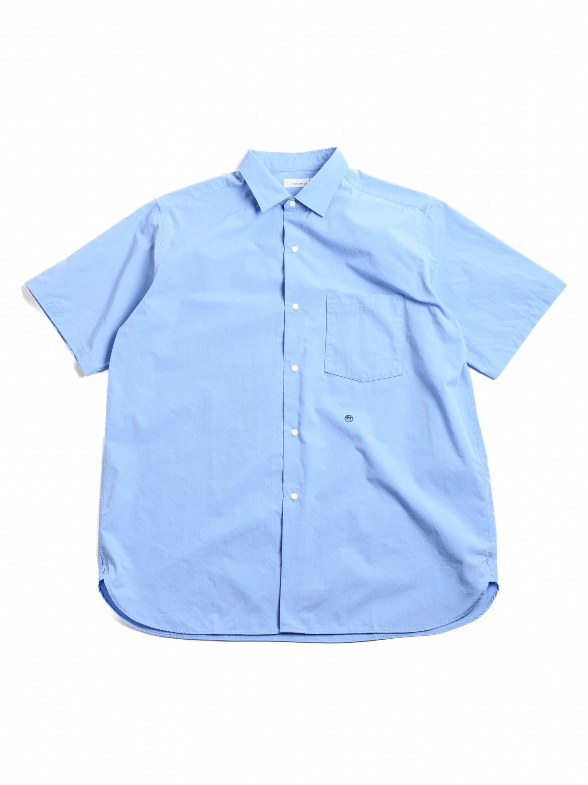 REGULAR COLLAR S/S WIND SHIRT SAX - Image 1