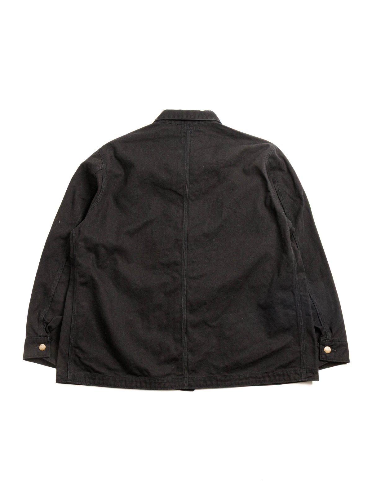 COVERALL 11.5oz COTTON CANVAS BLACK - Image 4