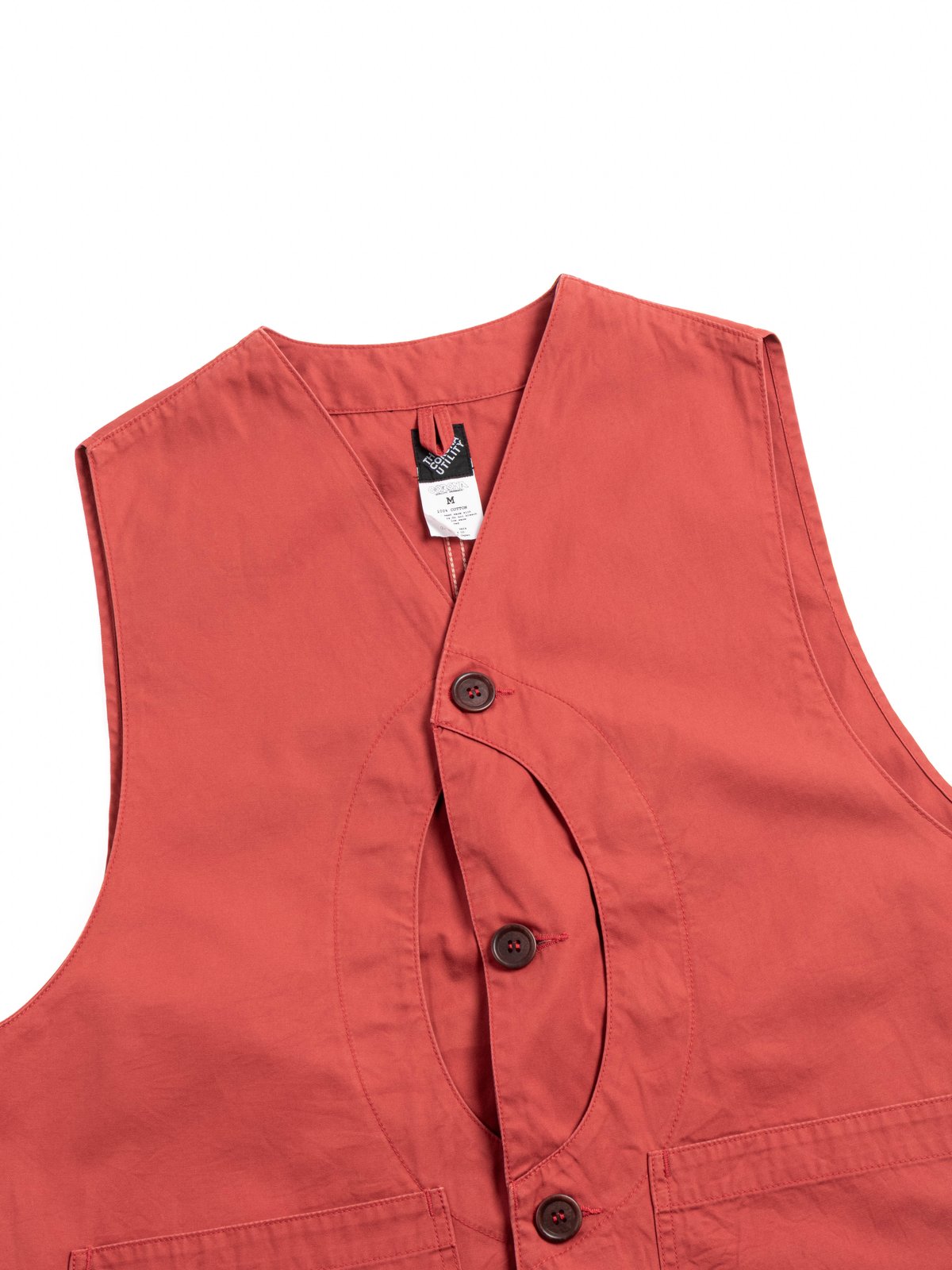 (CV002) &ndash; GAME VEST / RED - Image 2