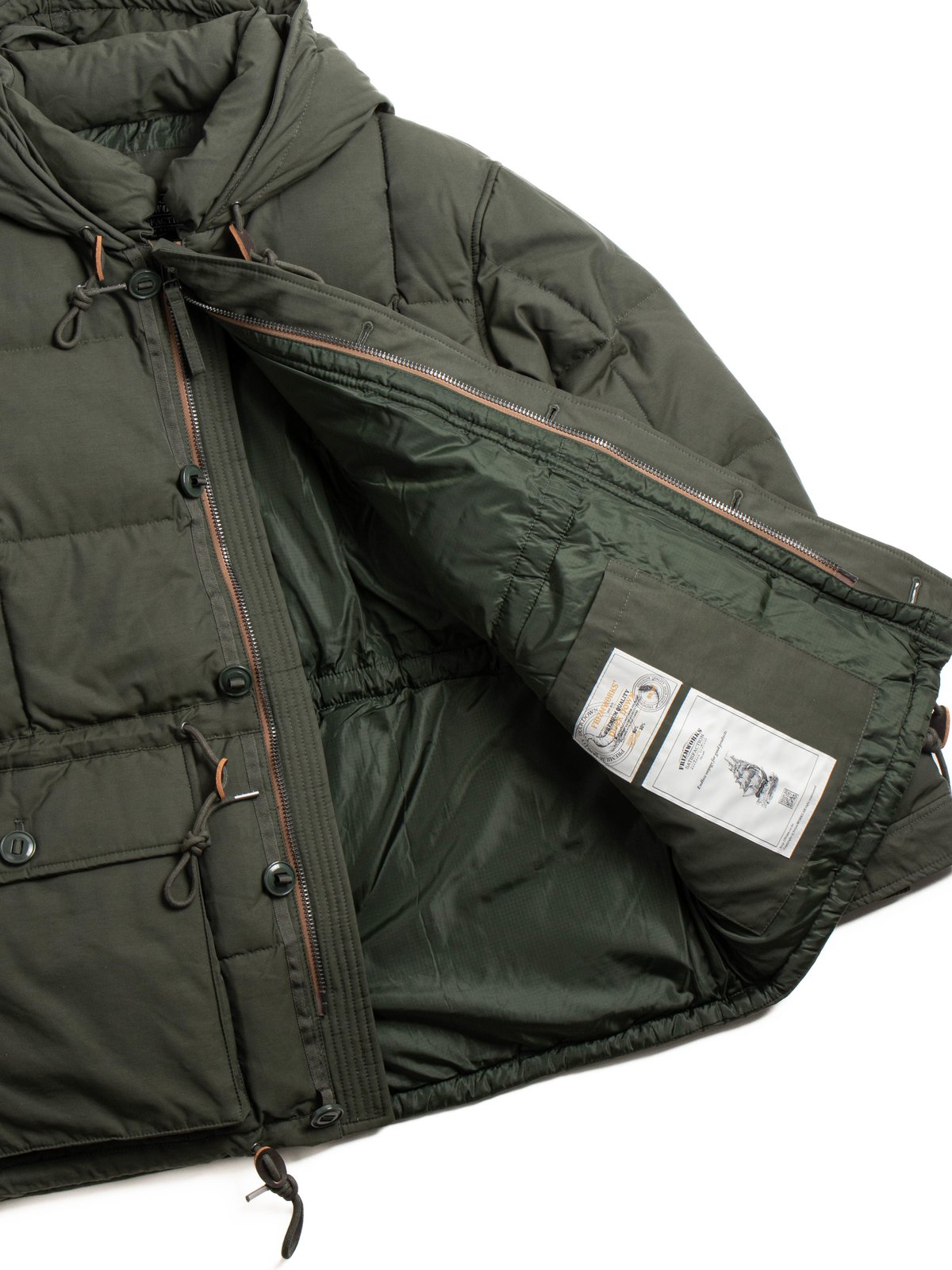 KARAKORAM DOWN PARKA JACKET DARK GREEN - Image 6