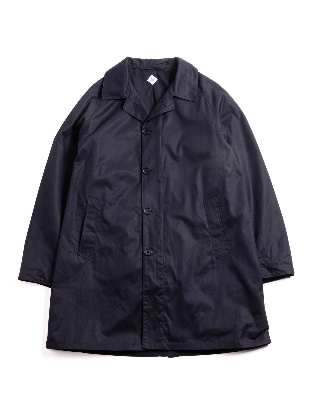 (CJ027L)CORONA UP DUSTER COAT MIDNIGHT NAVY - Image 1