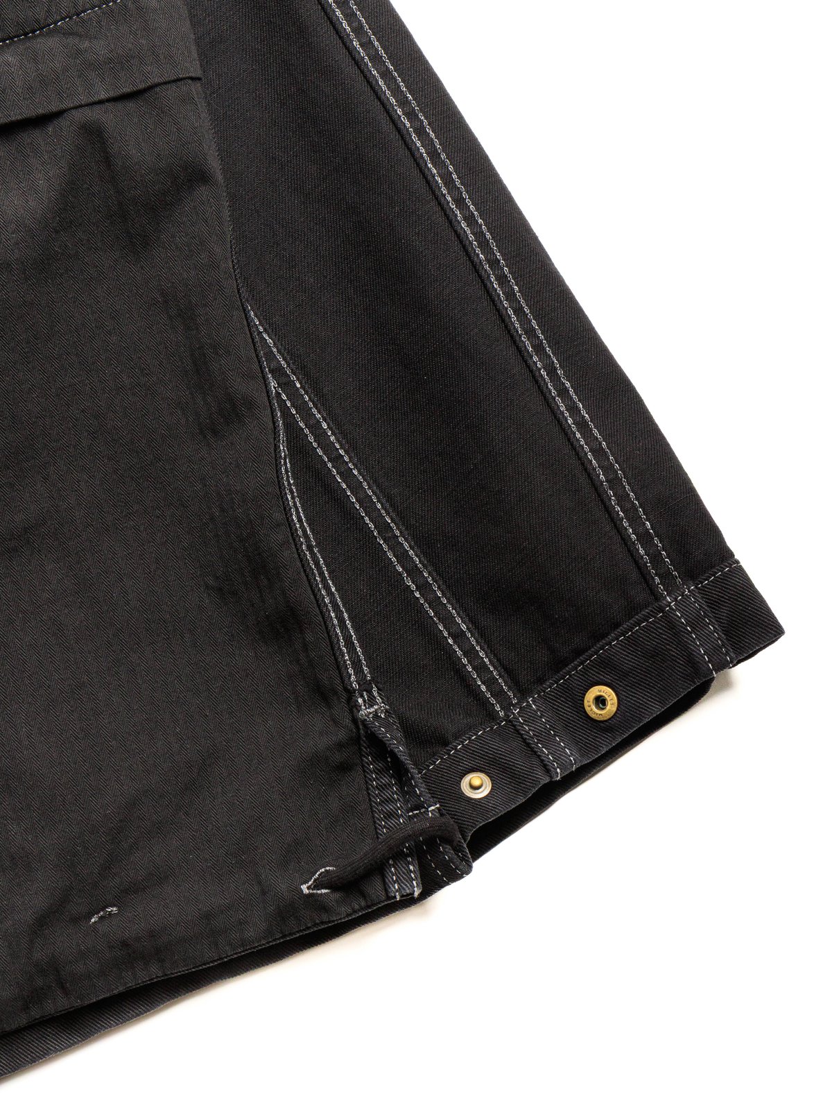 REVERSIBLE PULLOVER JACKET BLACK TAR - Image 10