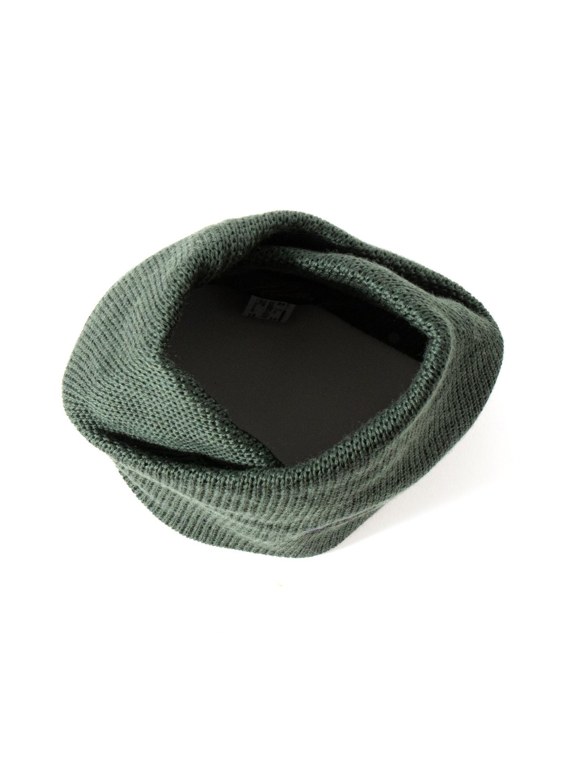 NECK WARMER MERINO WOOL OLIVE - Image 2