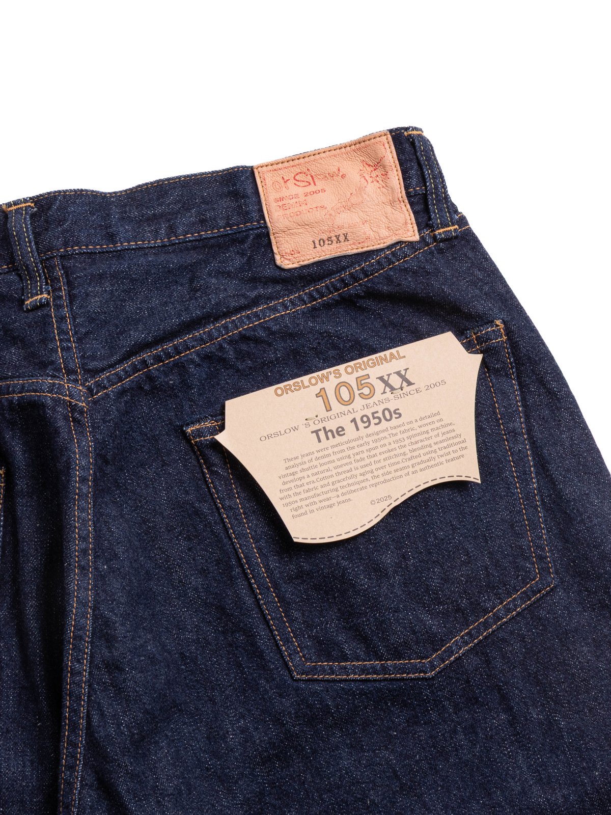(LOT–1050XX) 1950S SELVEDGE DENIM ONE WASH - Image 5