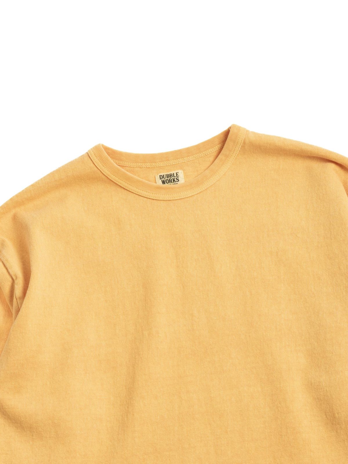 (LOT 58001PD) HEAVY WEIGHT L/S TEE P.D. GOLD - Image 2