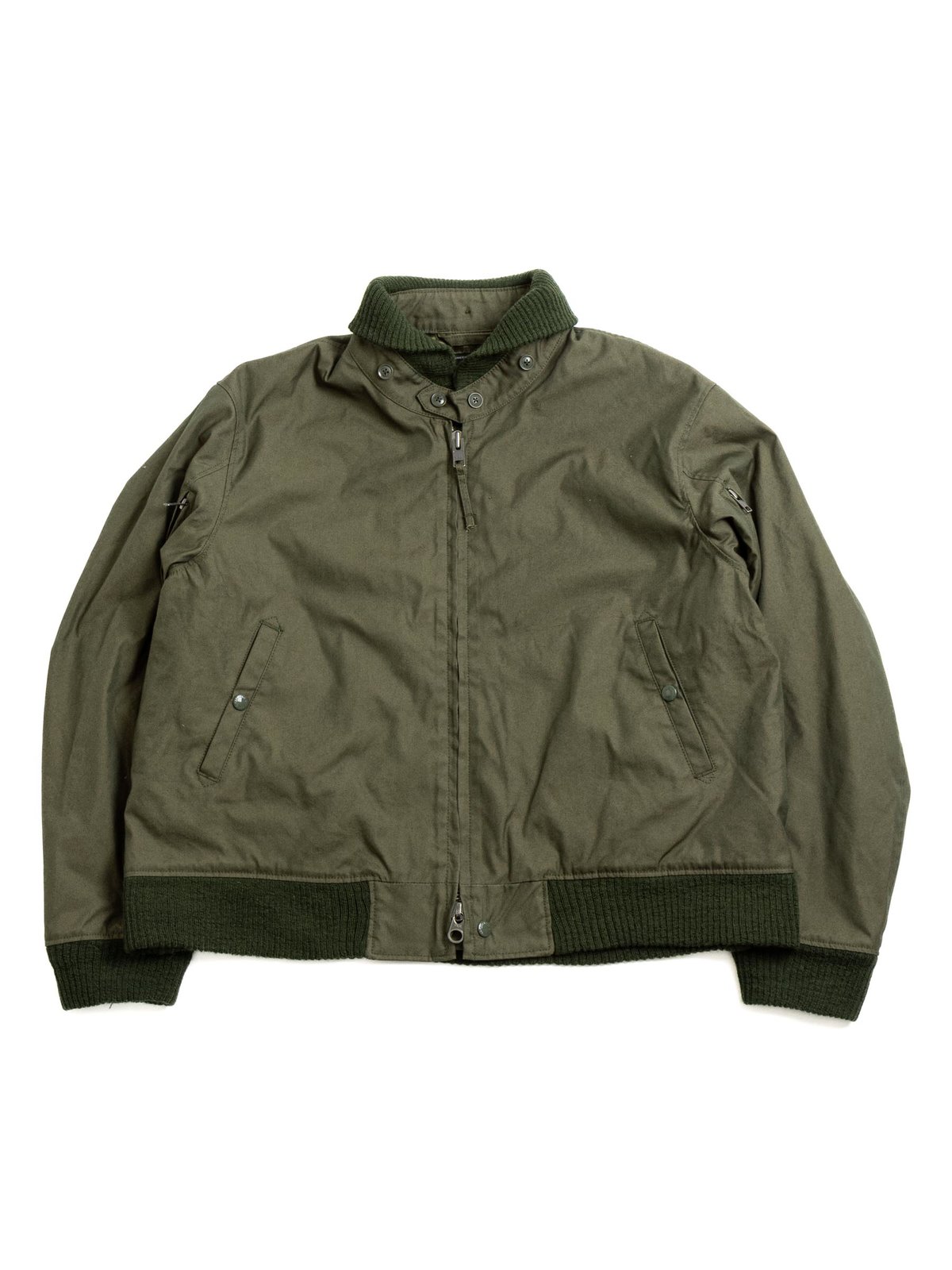 LL JACKET OLIVE CP WEATHER POPLIN - Image 2