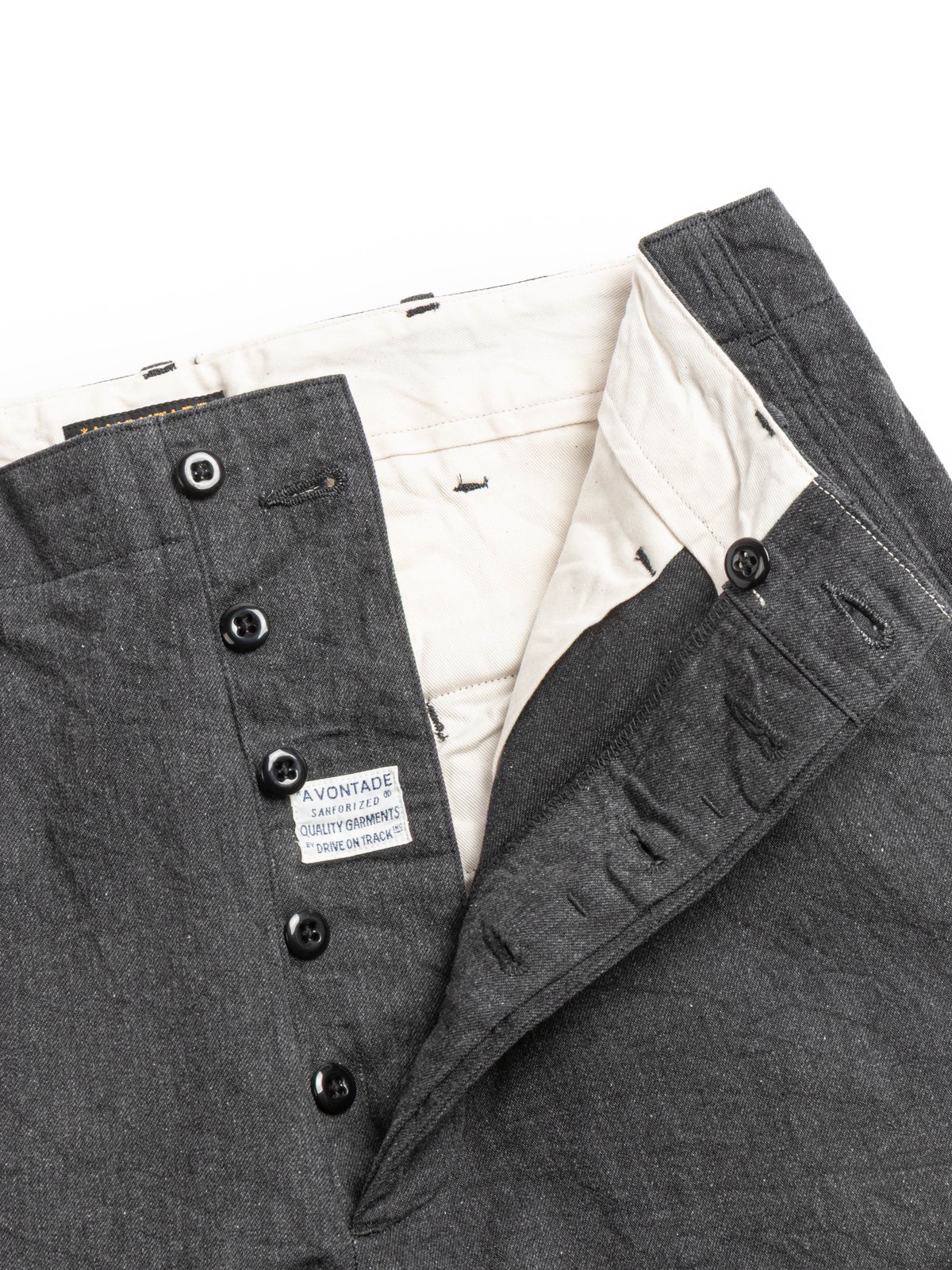 (VTD–0340–PT3) Type 45 CHINO TROUSER DK.CHARCOAL TWILL - Image 3