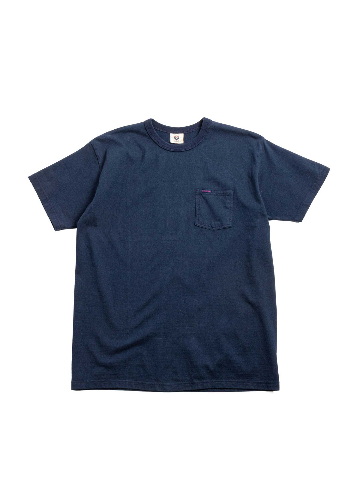 (SJST&ndash;PCMllL) POCKET T&ndash;SHIRT ANKOH NAVY - Image 1