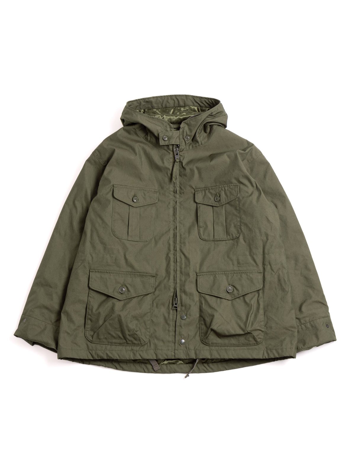 SAS JACKET OLIVE CP WEATHER POPLIN by Engineered Garments – The