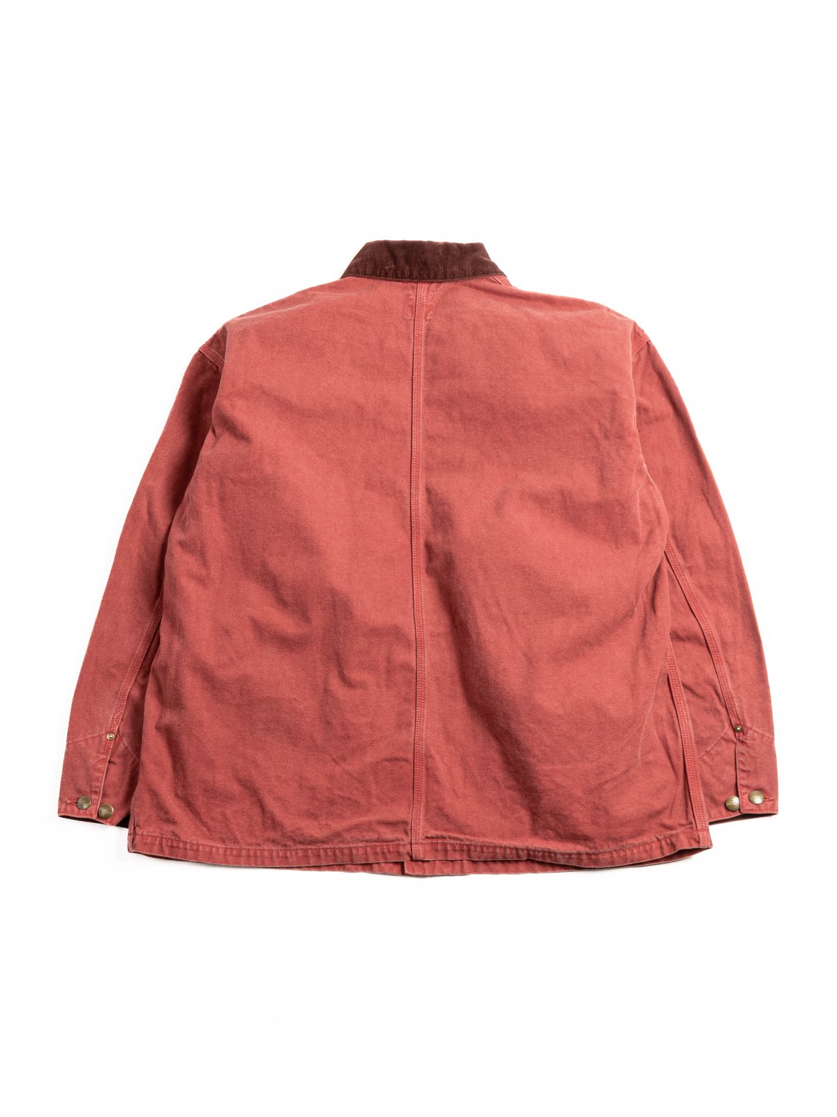 (6034) RELAX FIT OXFORD COVERALL RED - Image 4