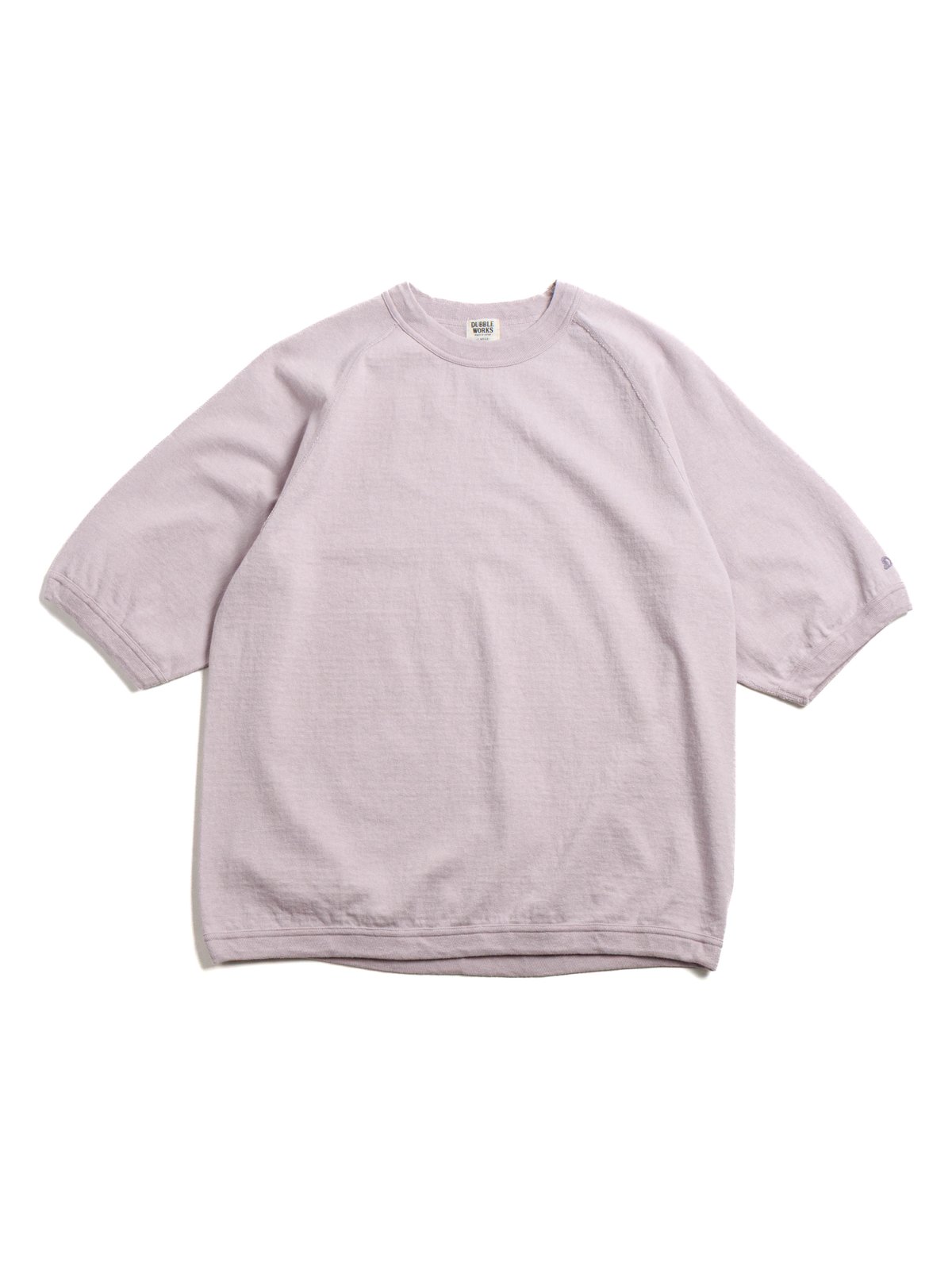(LOT 37005) HEAVY WEIGHT RAGLAN SLEEVE TEE LAVENDER - Image 1