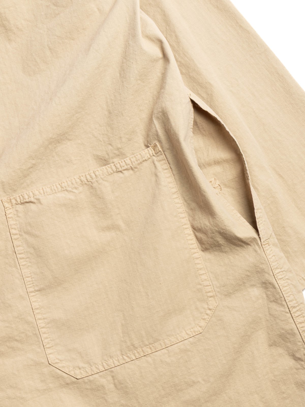 SHOP COAT GARMENT DYED KHAKI - Image 5
