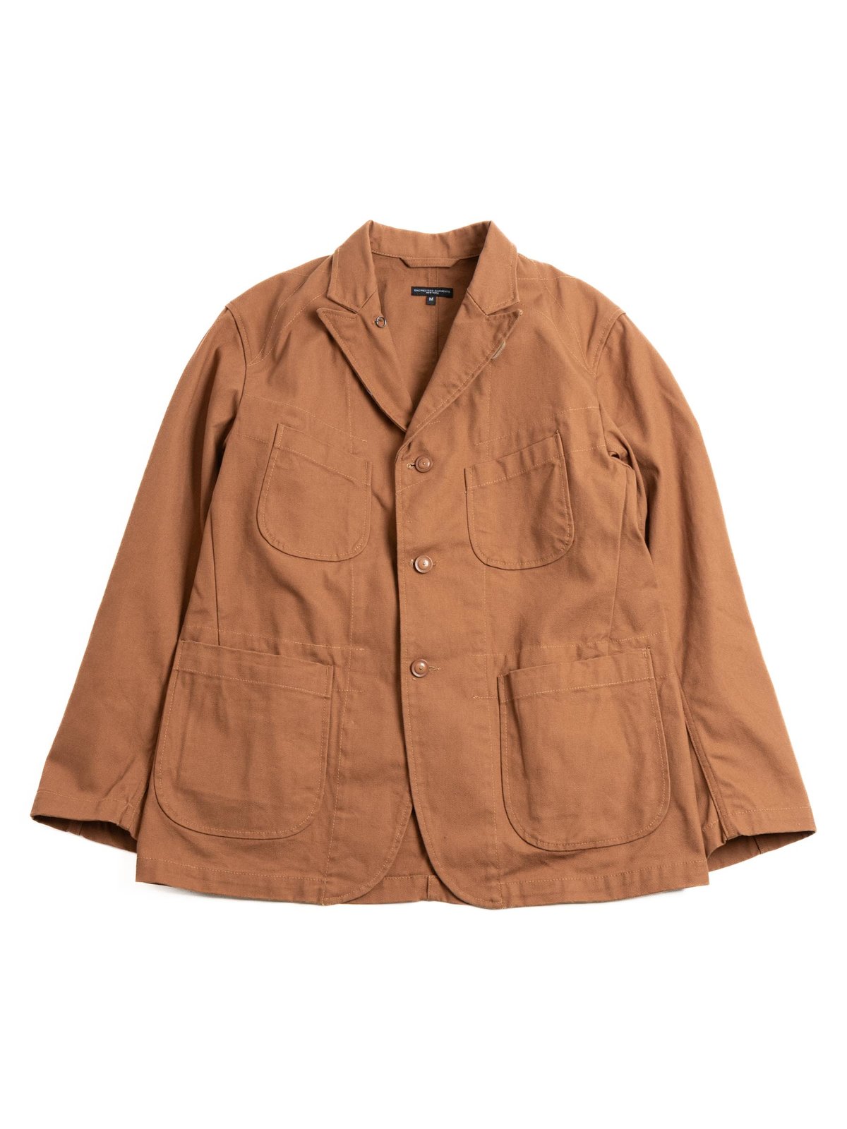 BEDFORD JACKET BROWN 12oz DUCK CANVAS by Engineered Garments – The