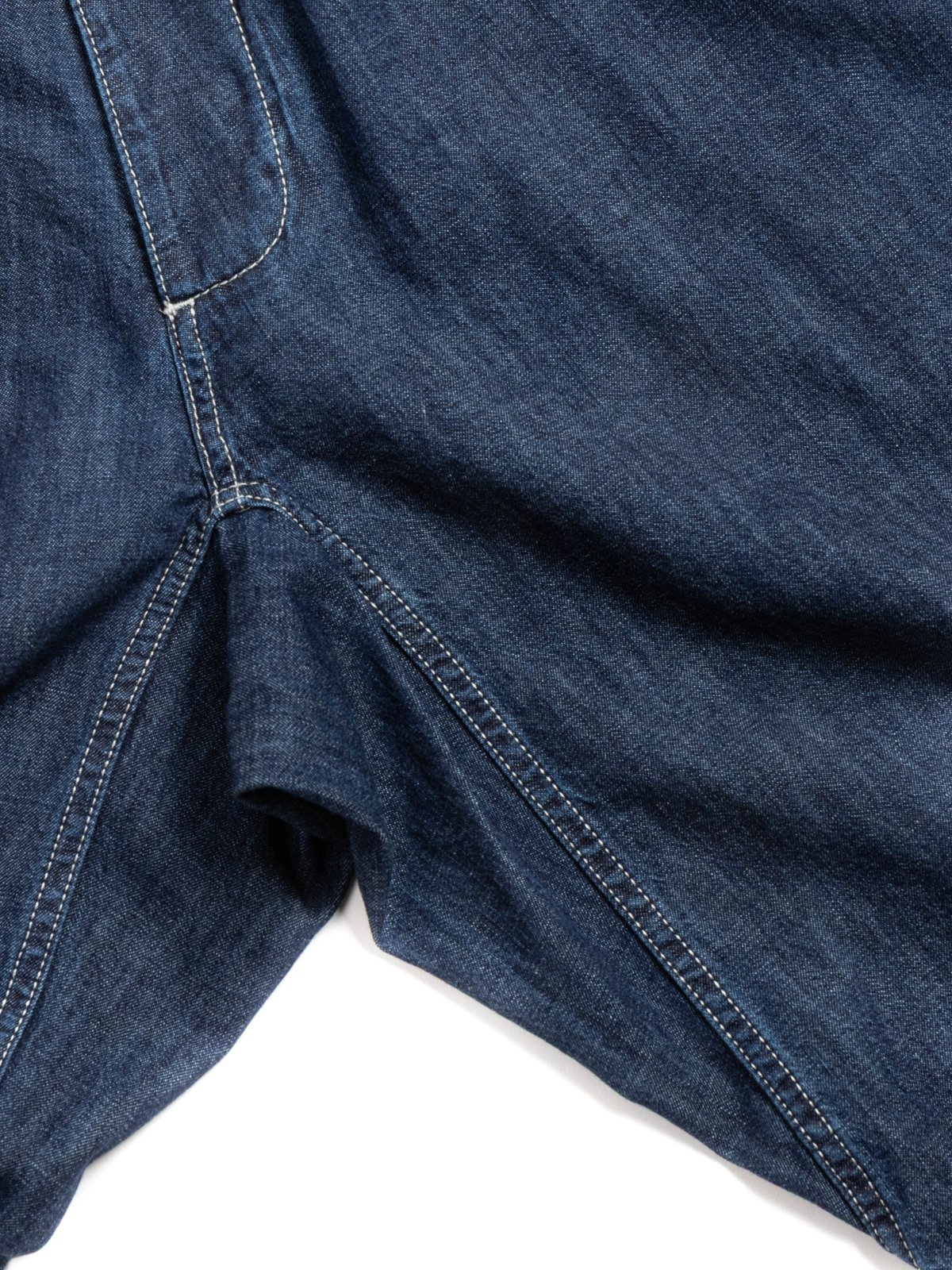 TIE ME UP PANT L DENIM - Image 3