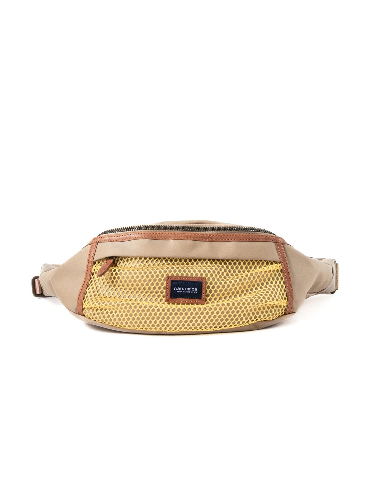 WATER REPELLENT BELT BAG BEIGE - Image 1