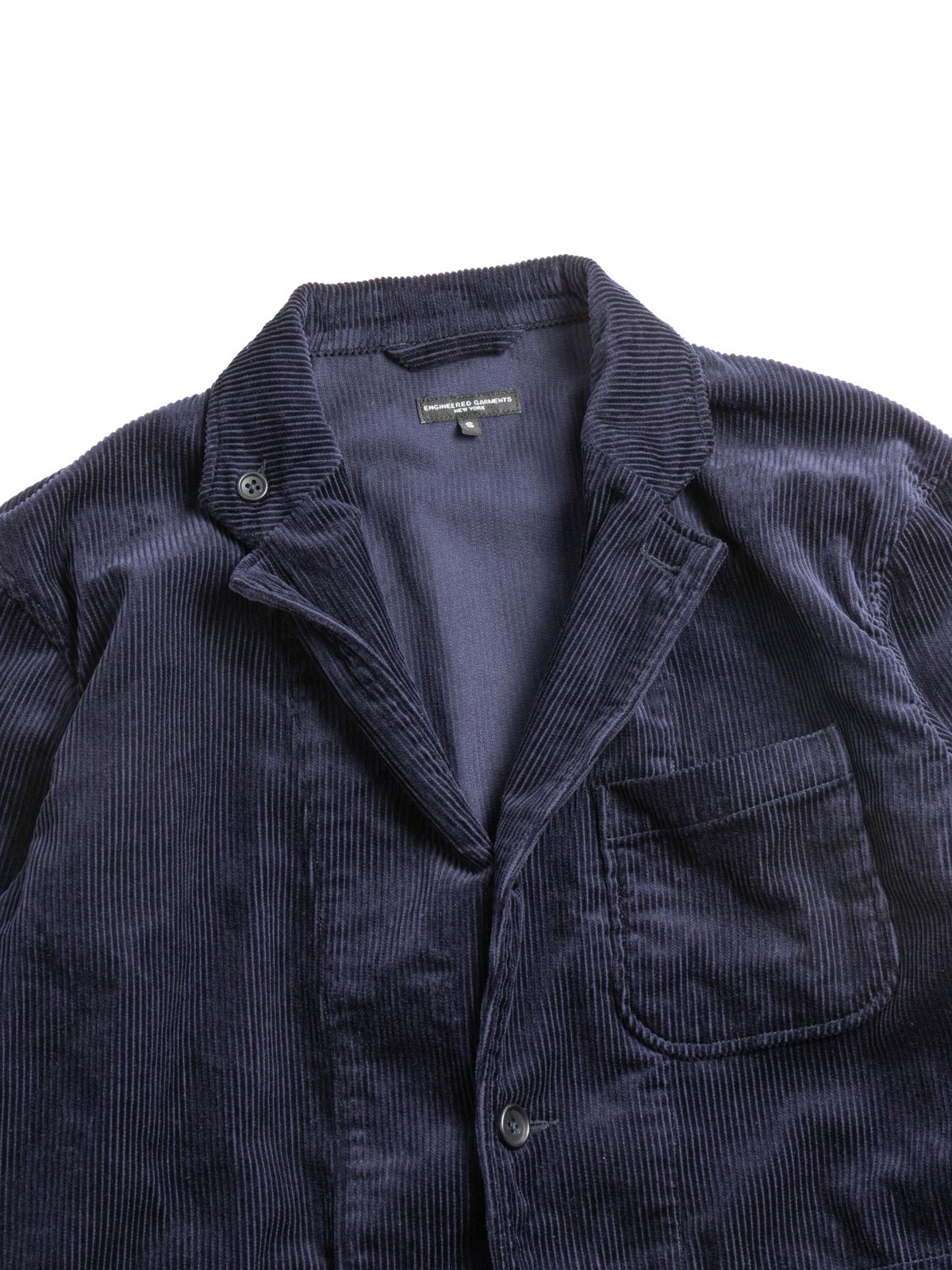 LOITER JACKET 8W CORDUROY NAVY - Image 2