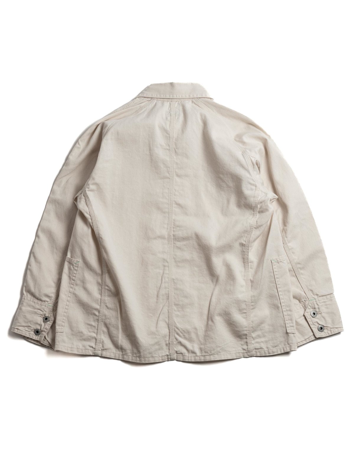 ENGINEER’S JACKET COTTON DRILL NATURAL - Image 4