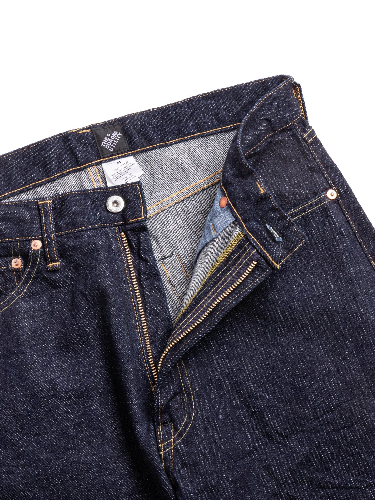 (CP005) FIVE POCKET INDIGO DENIM - Image 3