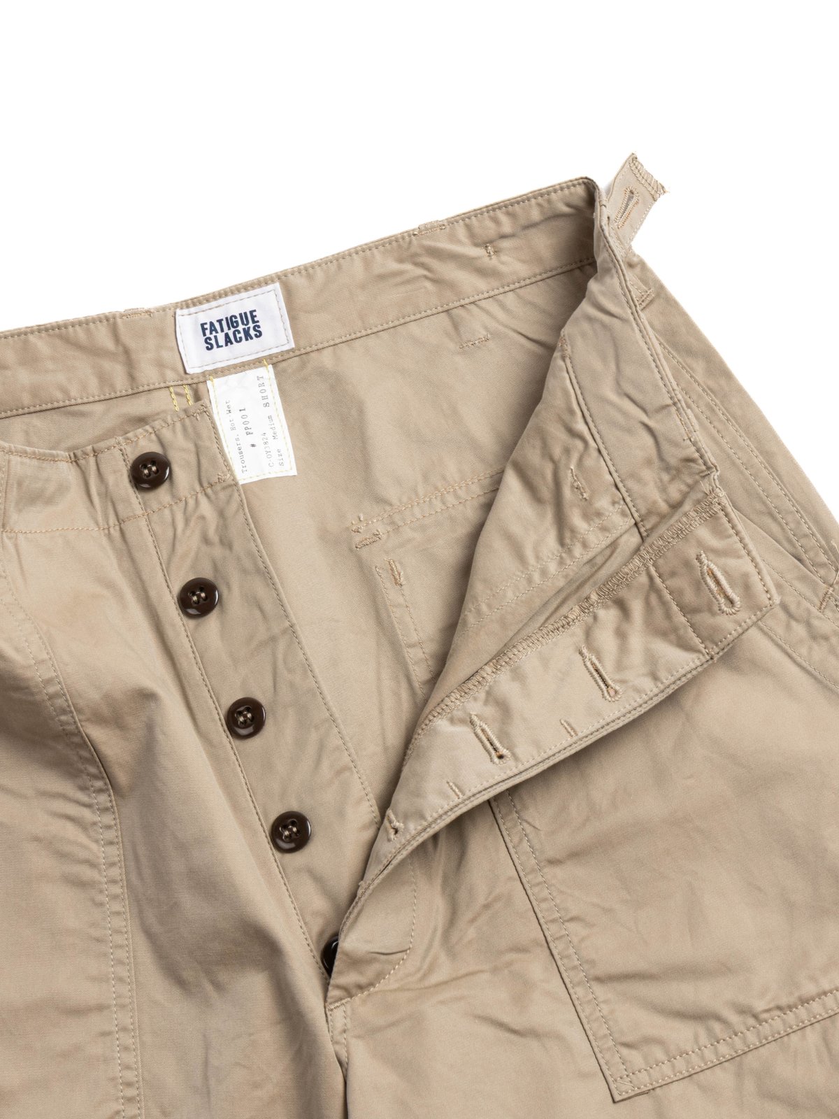 (FP001–25–04) UTILITY SLACKS SAGE BEIGE - Image 3