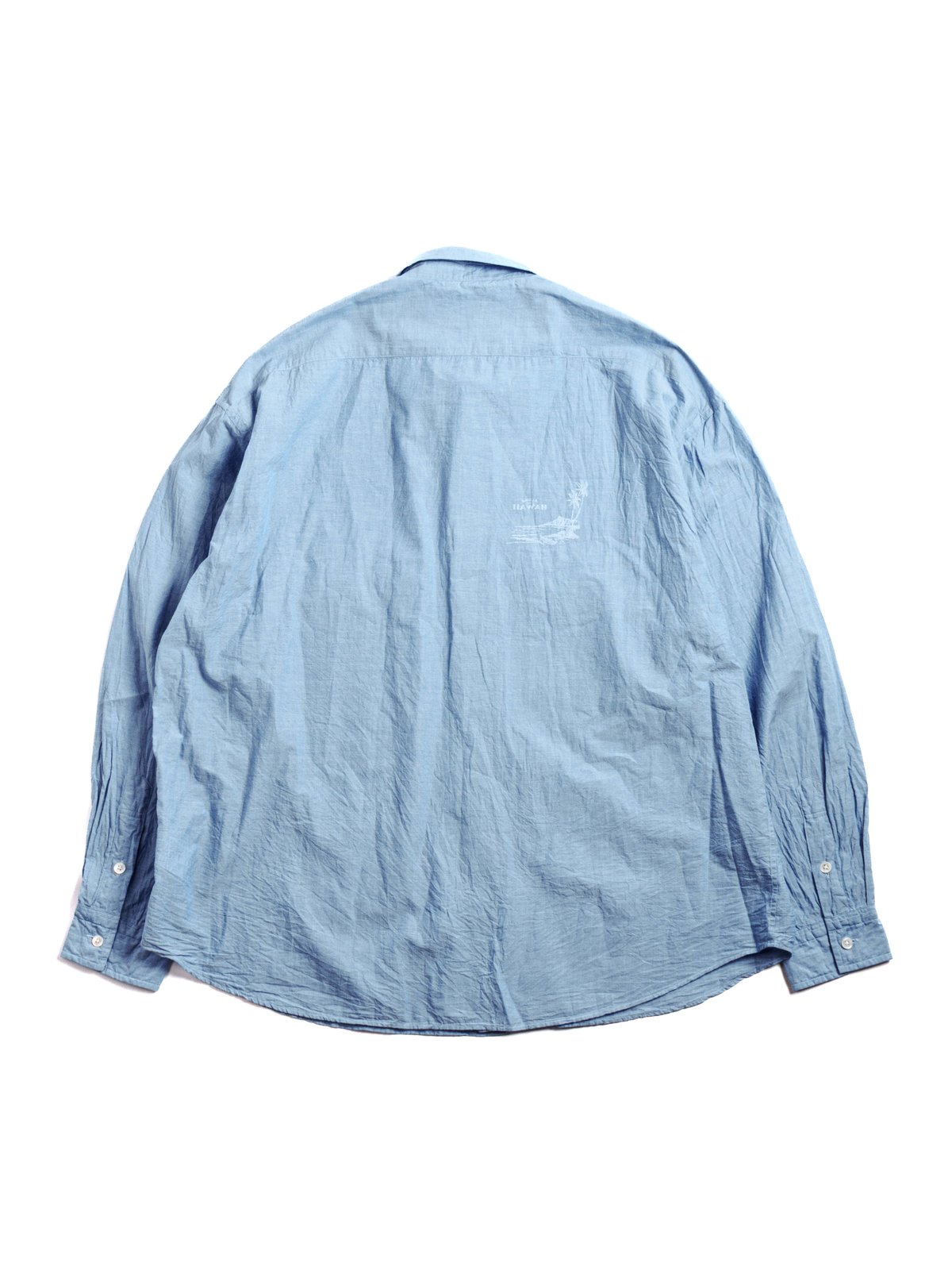 ROLL UP CHAMBRAY SHIRT BLUE (SPECIAL EDITION) - Image 5