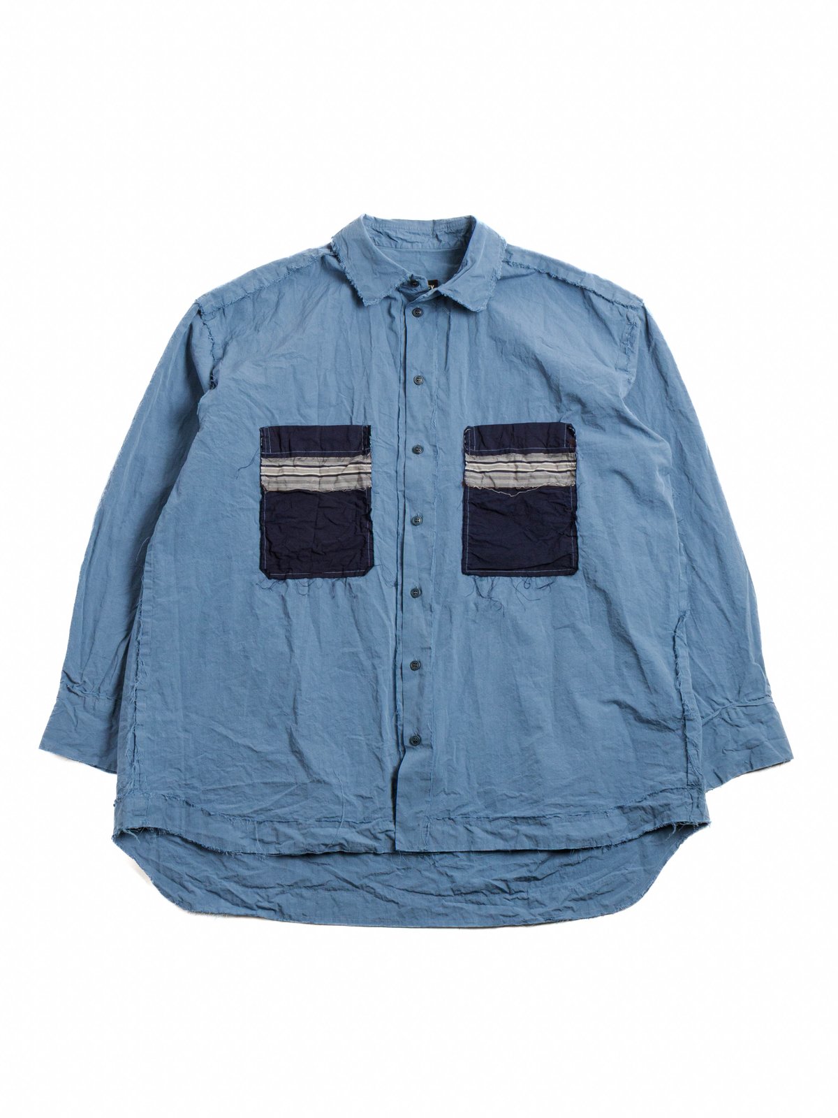HAMNET SHIRT POCKET PATCHWORK STORM - Image 1