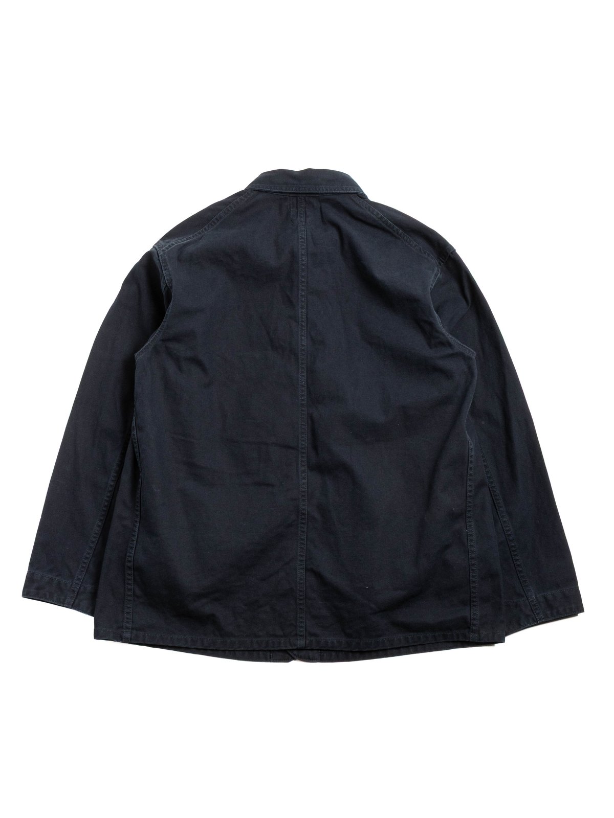 (1101&ndash;SN) NO.1 JACKET / COTTON SERGE / NAVY STONE BIO WASH - Image 4