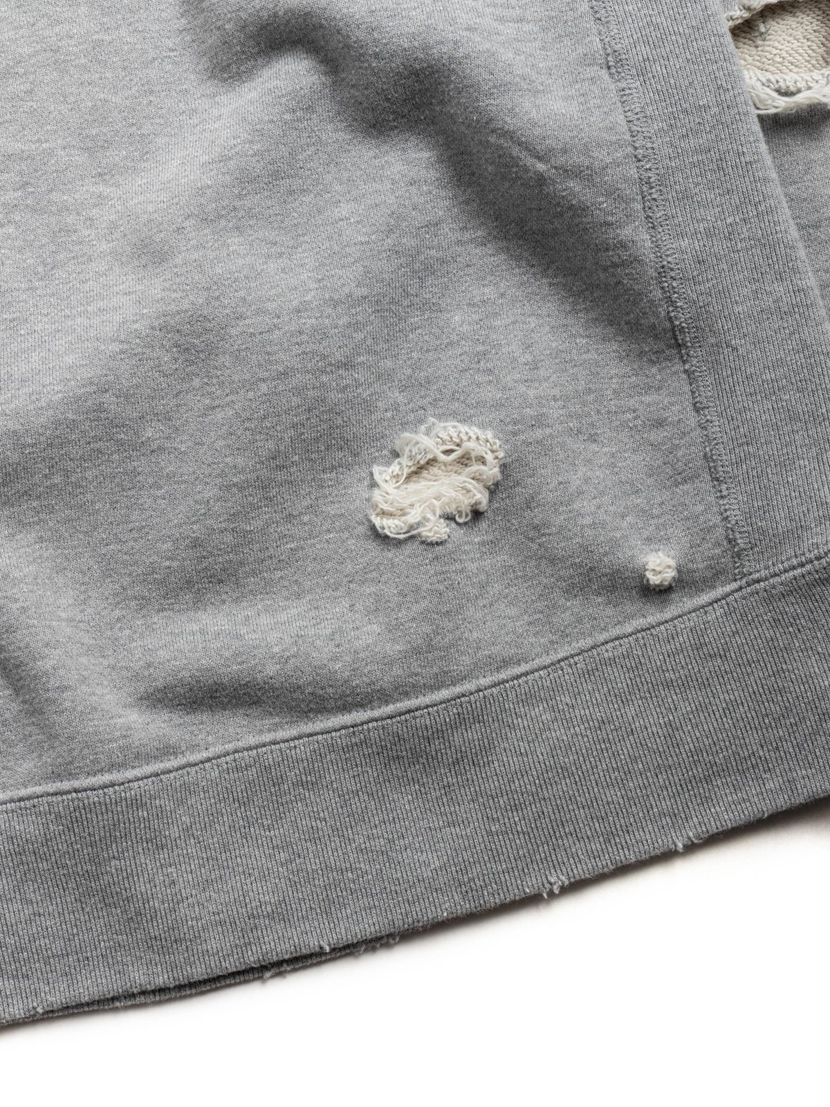 NEEDLES DECONSTRUCTED SWEAT SHIRT H.GREY - Image 4