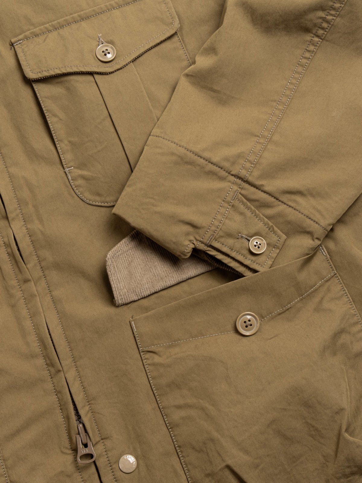 SAS JACKET KHAKI COATED NYCO TWILL - Image 6