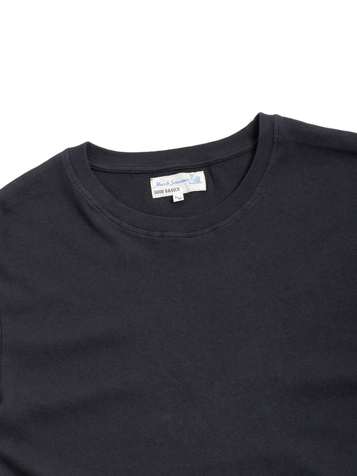 GOOD BASICS CT02VJ T–SHIRT WASHED CHARCOAL - Image 2