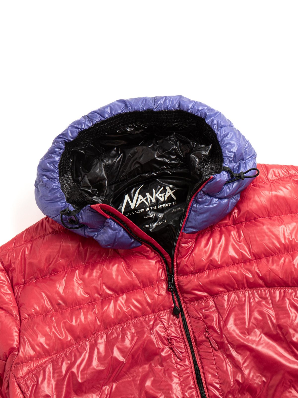 AERIAL DOWN PARKA PACKABLE RED - Image 3