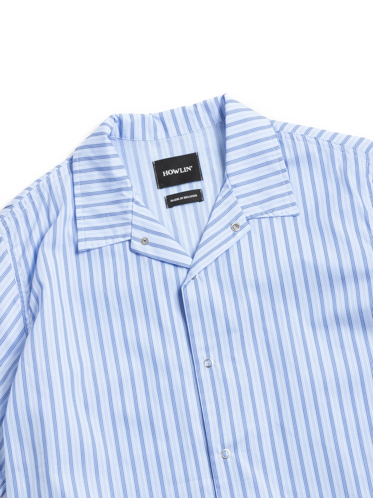 COCKTAIL D&rsquo;AMORE SHIRT FINE STRIPES MULTI BLUE - Image 2