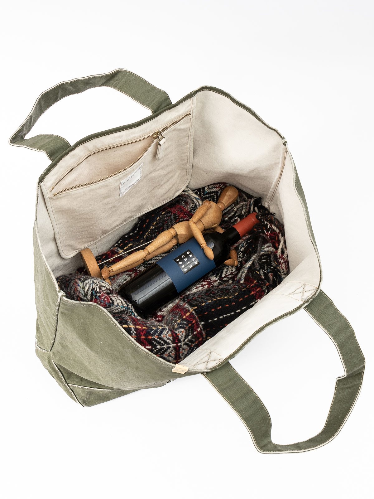 Olive Canvas Homer XL Bag by VISVIM – The Bureau Belfast - The