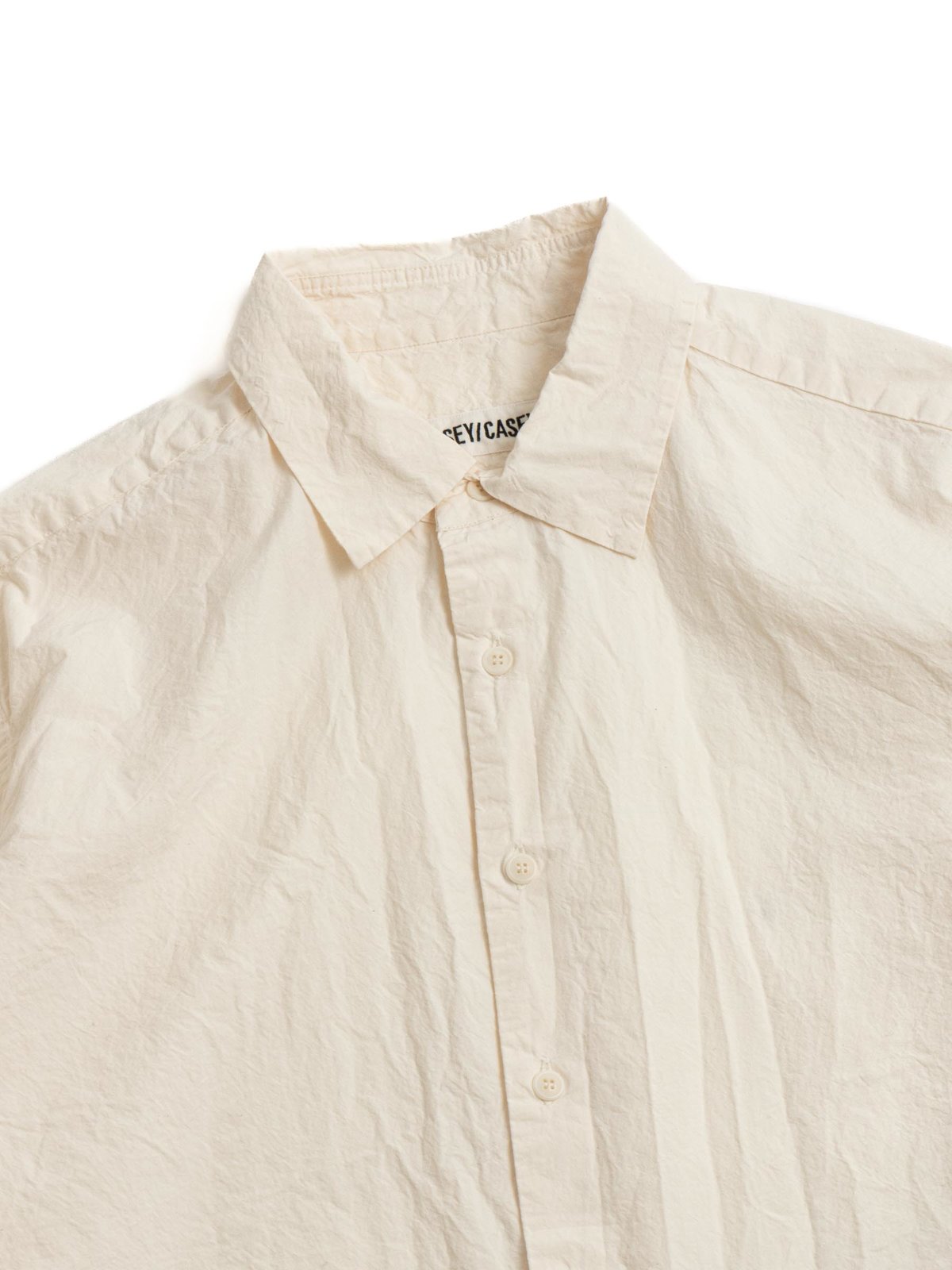 BIG RACCOURCIE SHIRT L.COT NATURAL - Image 2