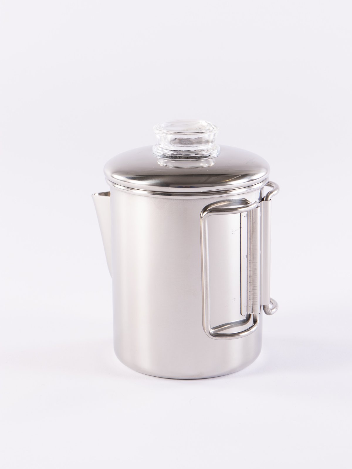 Stainless Steel Coffee Percolator by Snow Peak - The Bureau Belfast - The Bureau Belfast