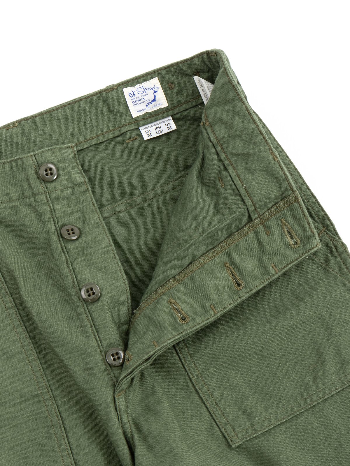 US ARMY FATIGUE PANT STANDARD FIT REVERSE SATEEN ARMY GREEN - Image 3