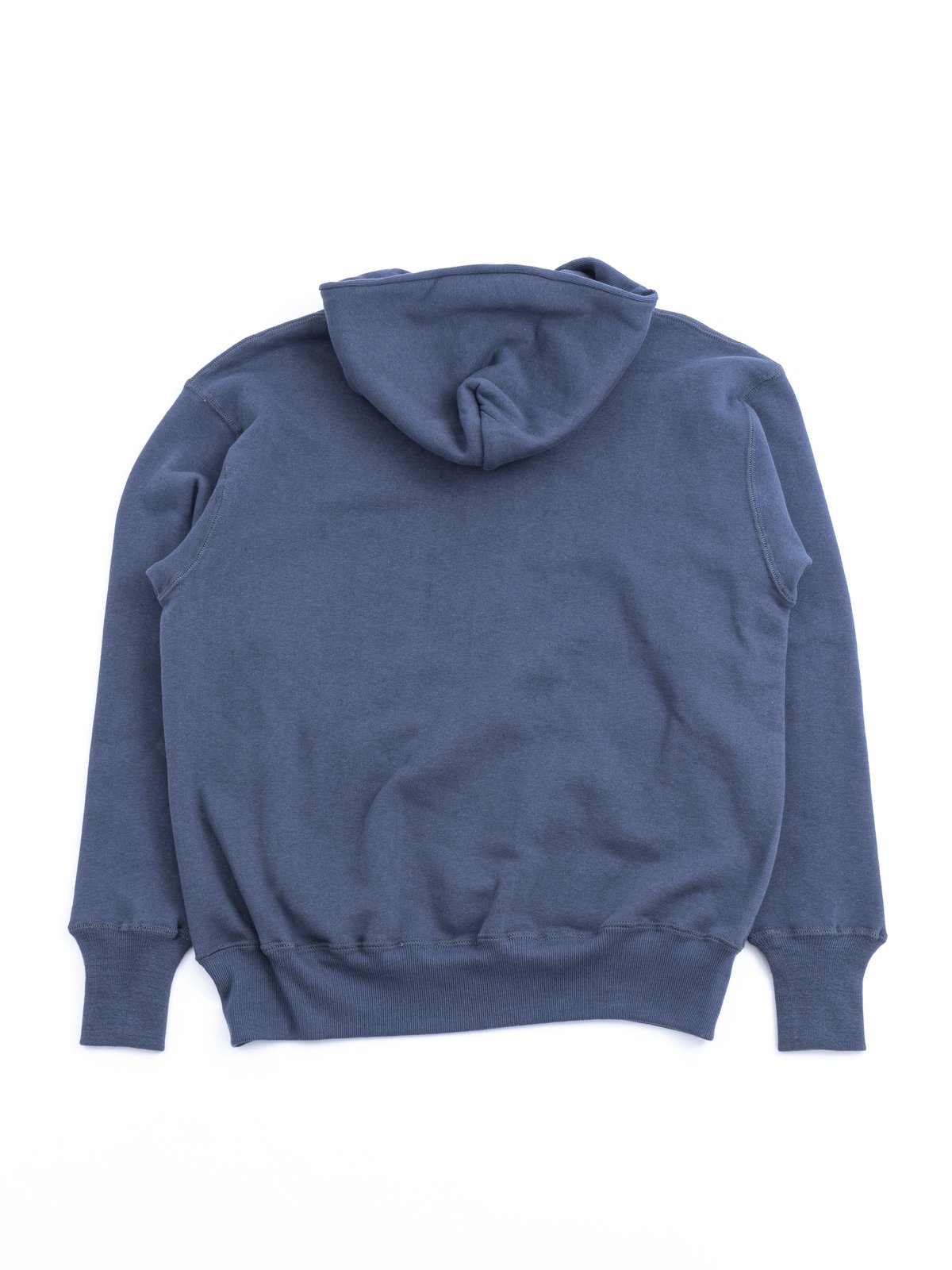LOT 450 NO PRINT HOODED SWEATSHIRT NAVY - Image 7