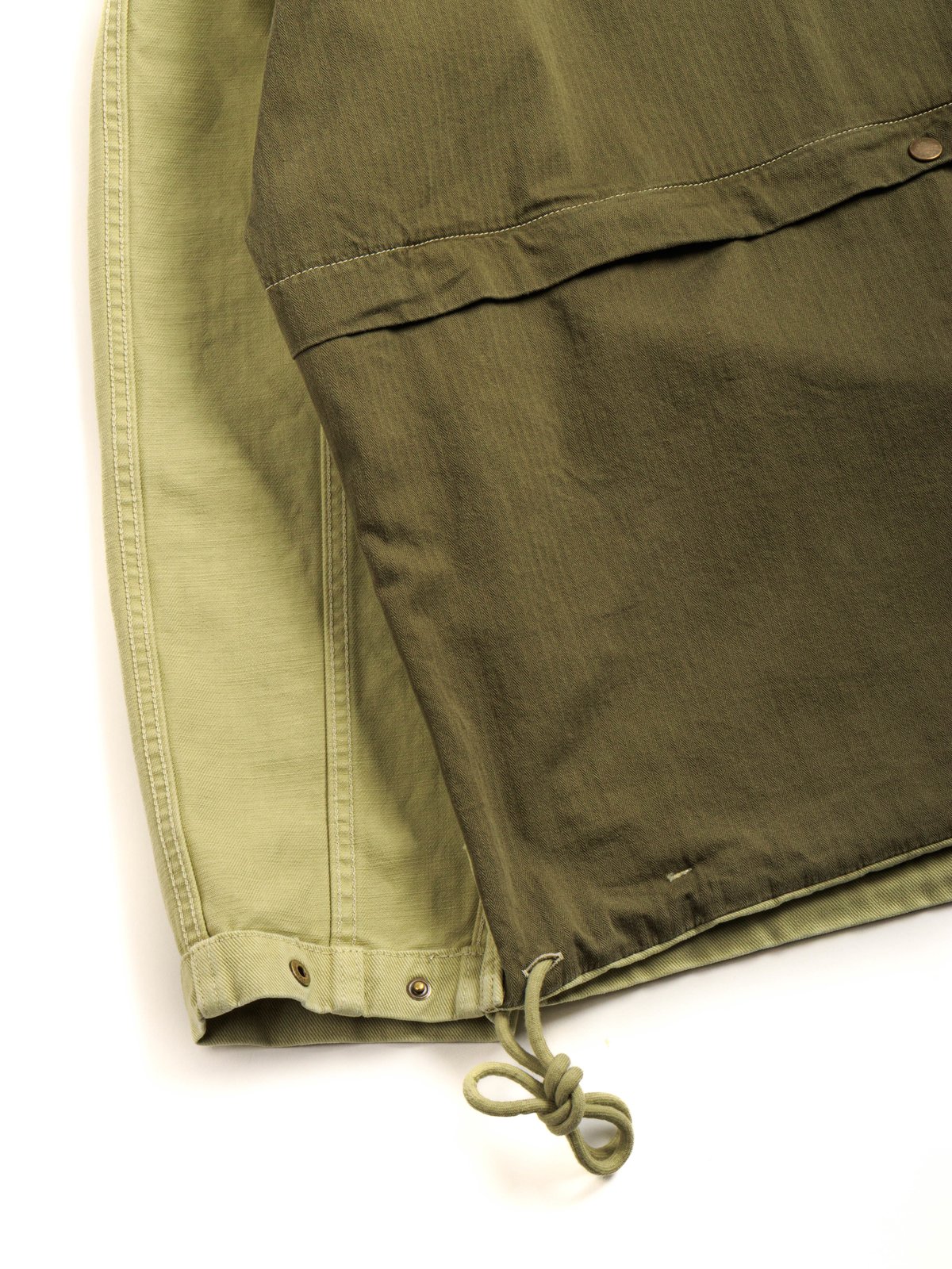 REVERSIBLE PULLOVER JACKET SAGE GREEN - Image 11