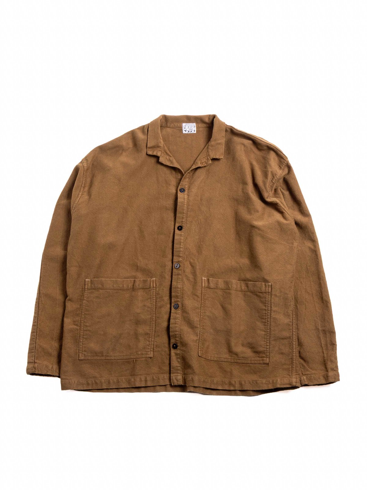 485 ISOSCELES SHIRT COTTON DIAMONDBONE BROWN HAT - Image 1