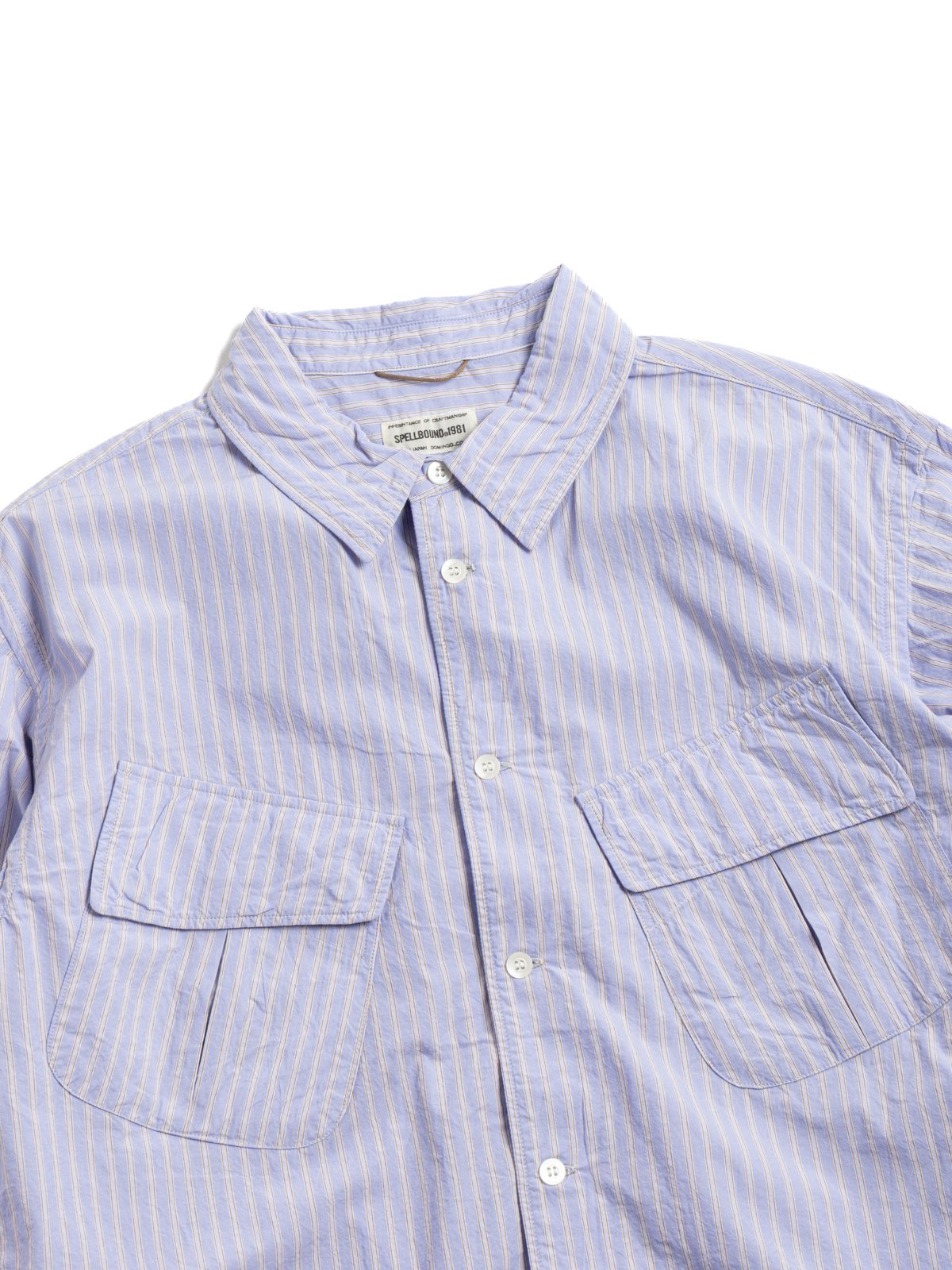 (47&ndash;705X) LIGHT FATIGUE SHIRT BLUE - Image 1