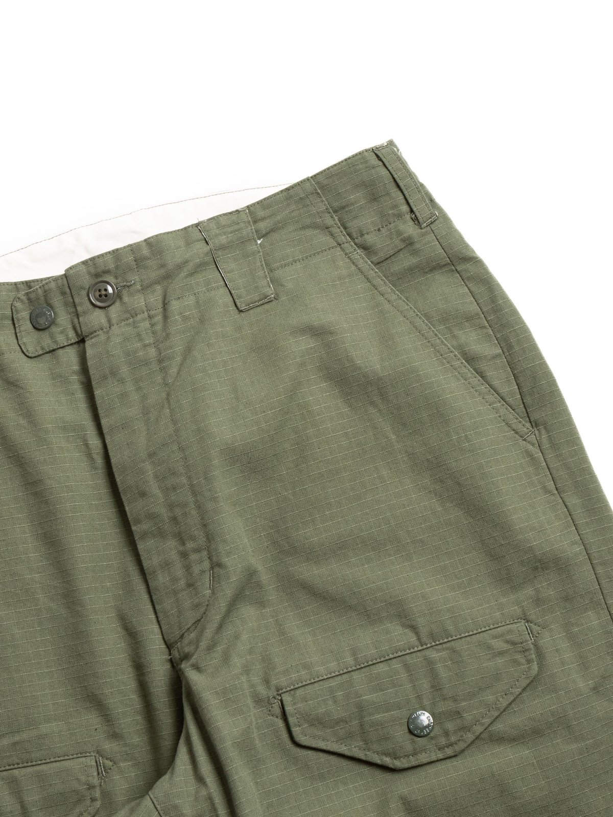 AIRBORNE PANT OLIVE COTTON RIPSTOP - Image 2