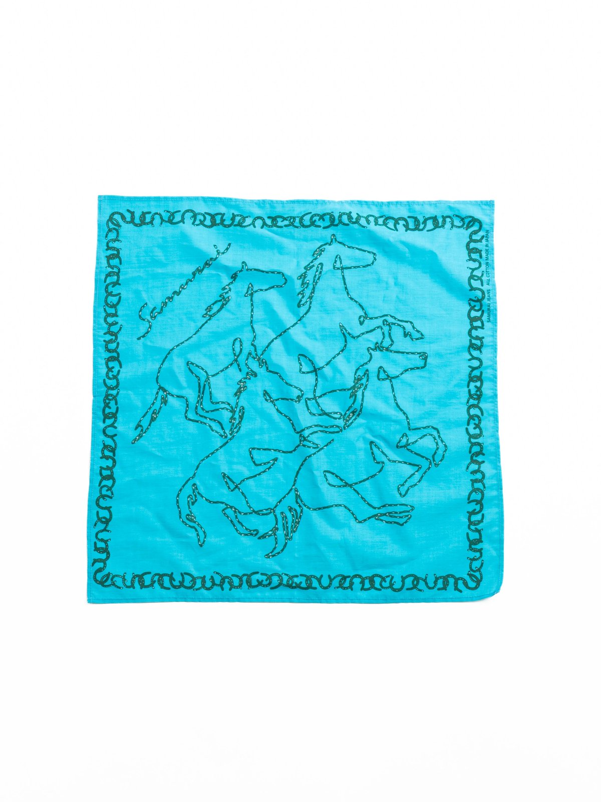 (SJ&ndash;03H) BANDANA TURQUOISE   - Image 1