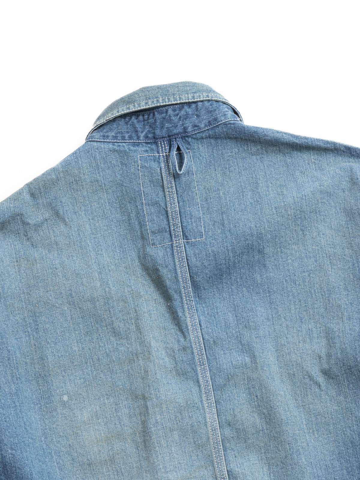H.UNIT DENIM COVERALL (USED WASH) INDIGO - Image 5