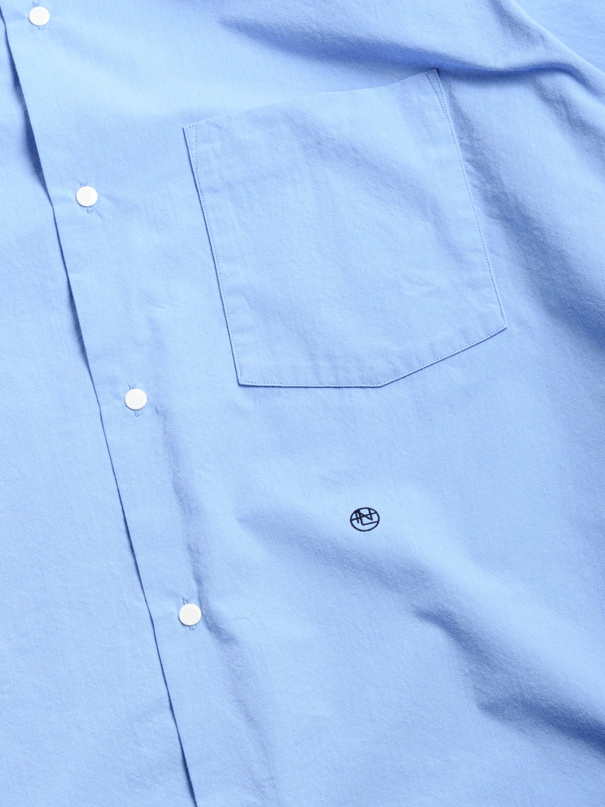 REGULAR COLLAR S/S WIND SHIRT SAX - Image 3