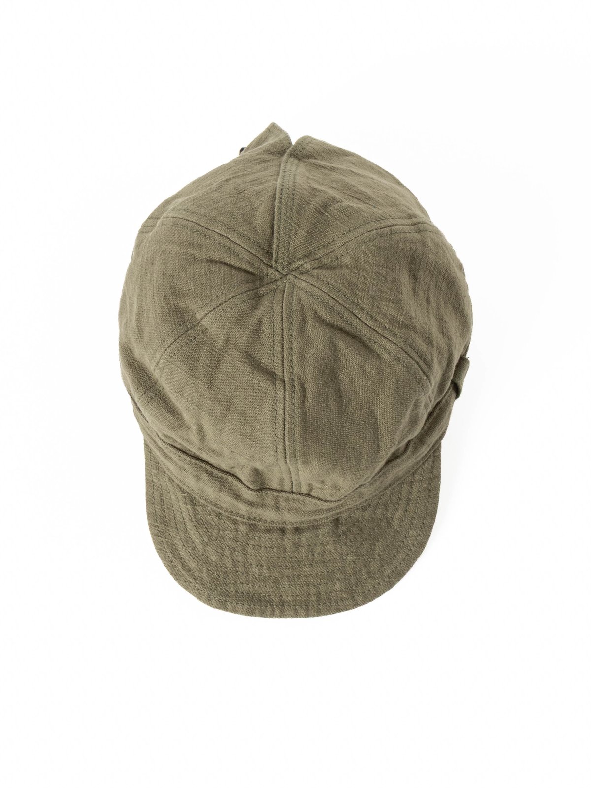 (SJ201WC&ndash;52BP) COTTON WORK CAP OLIVE - Image 5