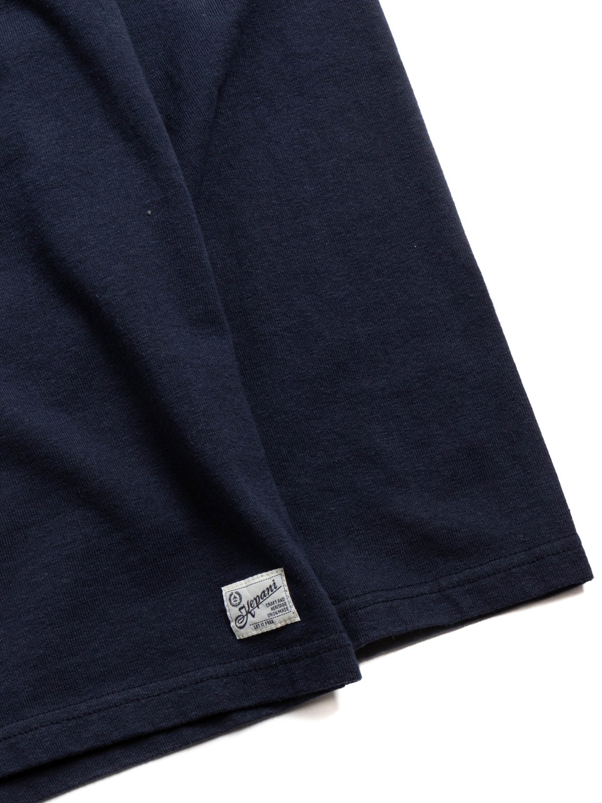 (KP2406MT) RAFFIA CREWNECK CARDIGAN NAVY - Image 2