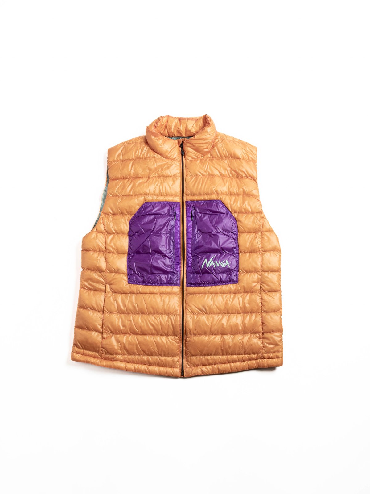 NANGA ULTILIGHT DOWN VEST PACKABLE ORG - Image 1