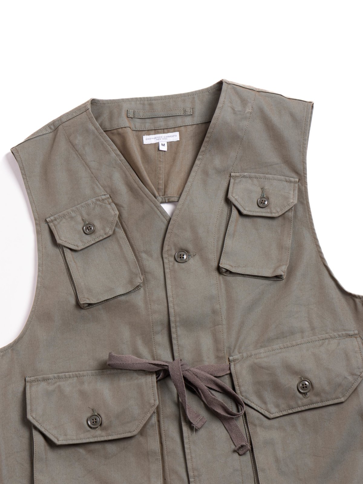 C–1 VEST PC IRIDESCENT TWILL OLIVE - Image 2