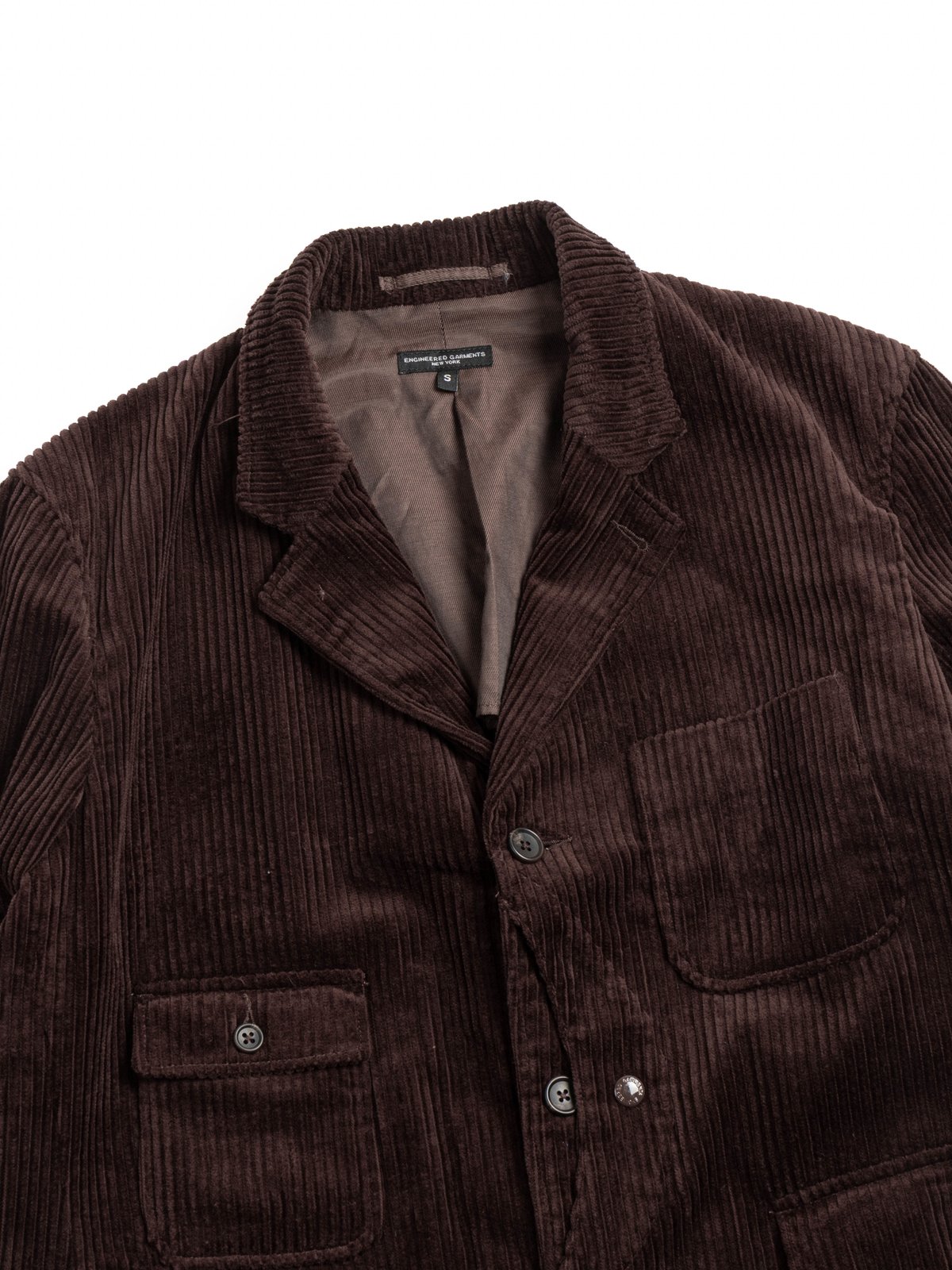 UPLAND JACKET /DK.BROWN COTTON 4.5W CORDUROY  - Image 2