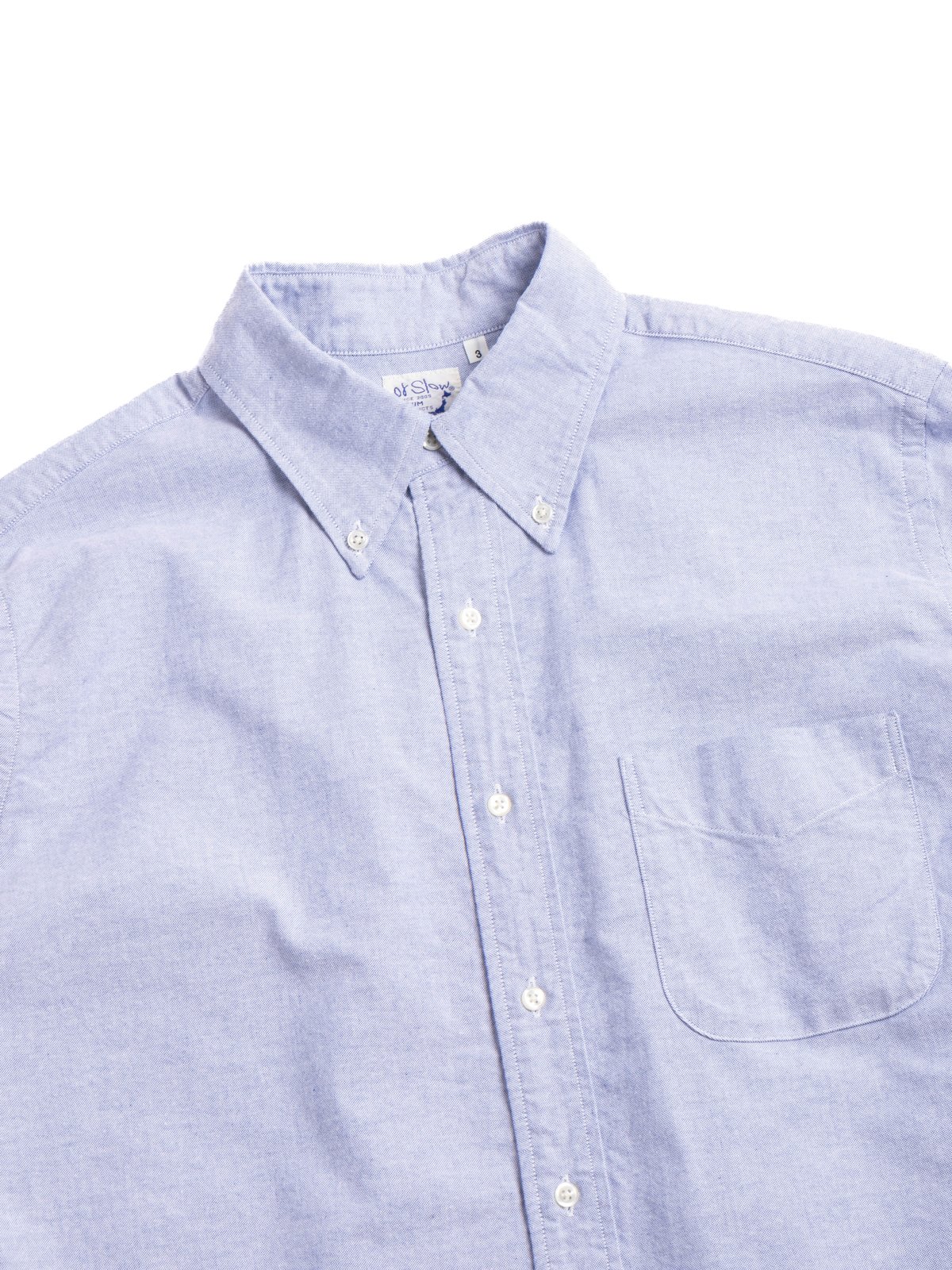 (8112) OXFORD BD SHIRT LIGHT BLUE - Image 2